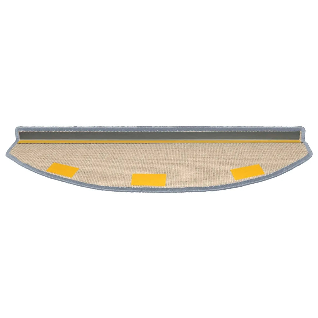 Tappetini per scale autoadesivi 15 pz 80 x 24,5 x 3,5 cm 42038644