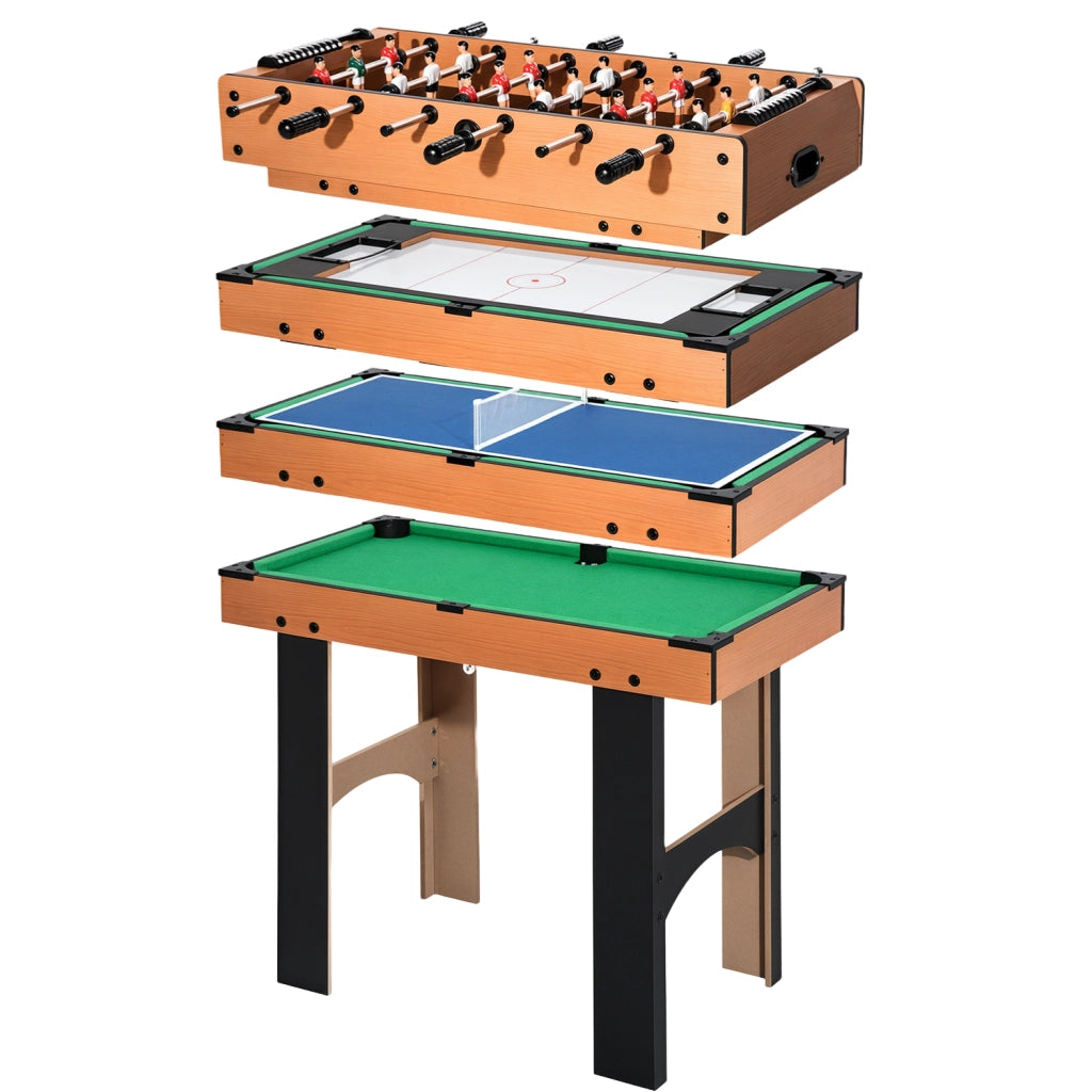 Tavolo da gioco 4 in 1 ¨C zephmum ¨C 92x78x80 cm