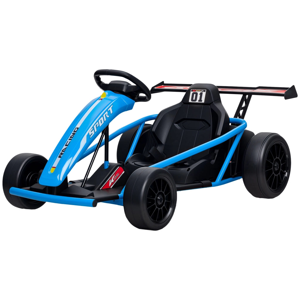 Kart elettrico per bambini ¨C Zephmum ¨C 119x77x54 cm blu