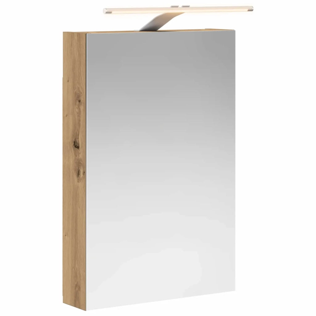 Mobiletto per specchio da bagno con porta Rovere Artigianale 889038