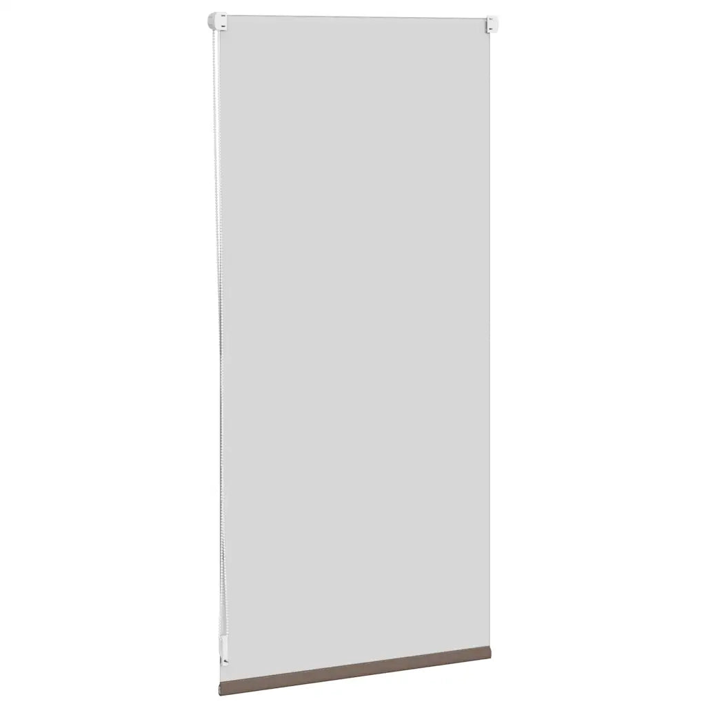 Tenda a rullo oscurante 44,4x100 cm Tessuto Larghezza 40 cm Caffè 240735