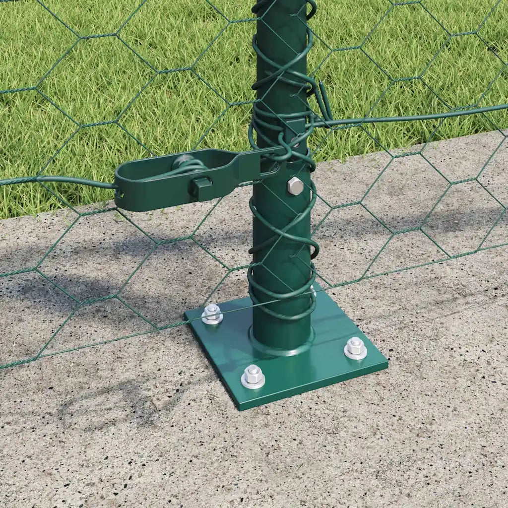 Palo della recinzione Verde 50 x 1 m (griglia 50 mm)