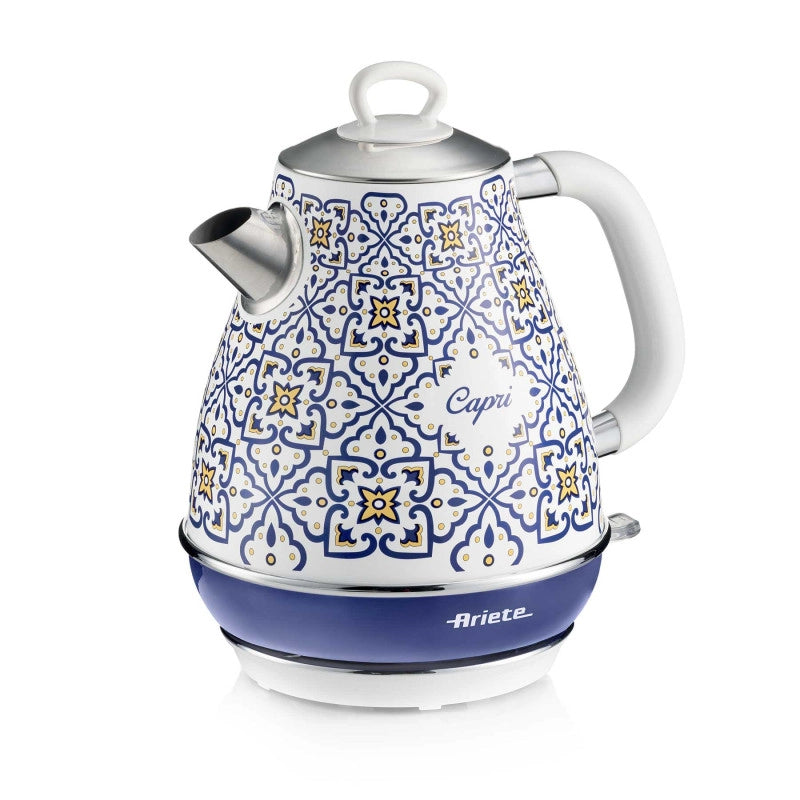 Bollitore elettrico 1,7L - Infusi, tè, tisane - Base cordless - Autospegnimento