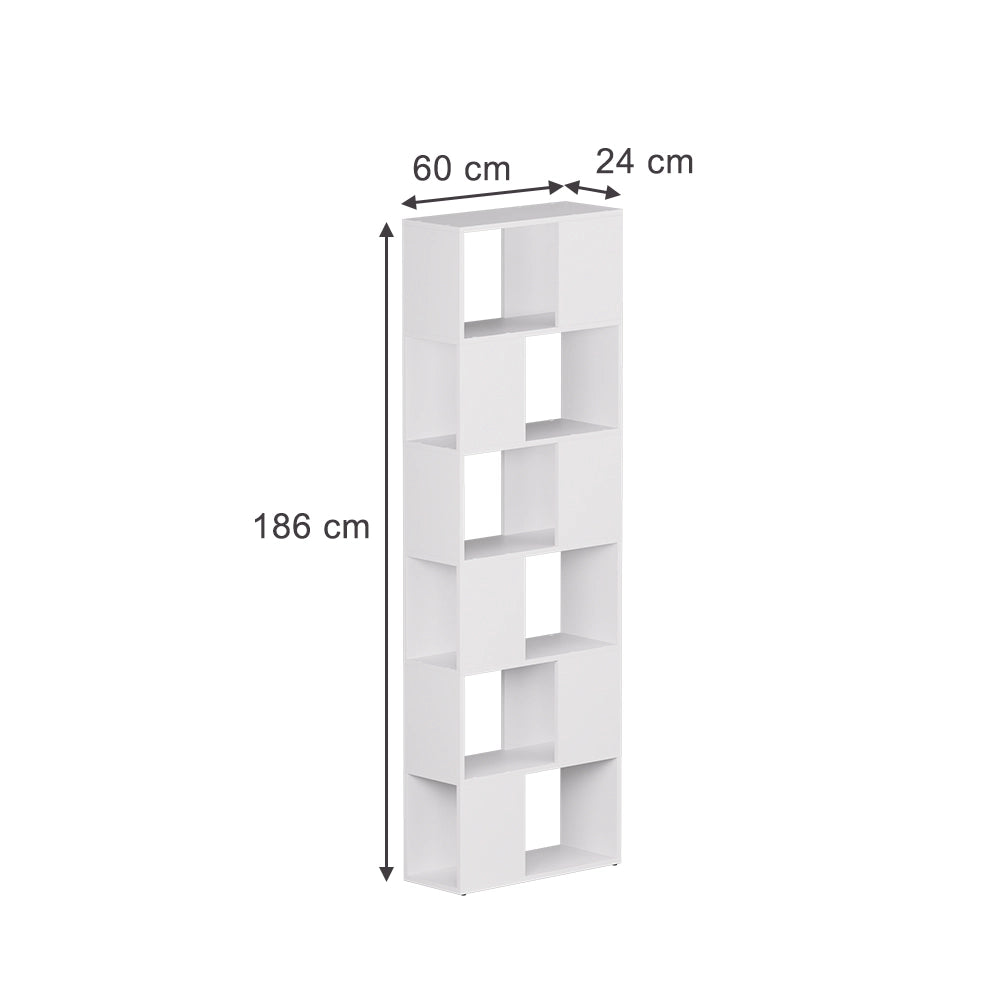 Vicco Divisorio per ambienti Bianco 60 x 186 cm