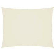 Parasole a vela | Telo Ombra | Vela da ombra Oxford Rettangolare 2x3 m Crema