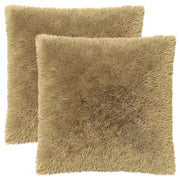 Cuscino con cuscino HEERLEN 2 pz Grigio Chiaro Fleece PV 928619