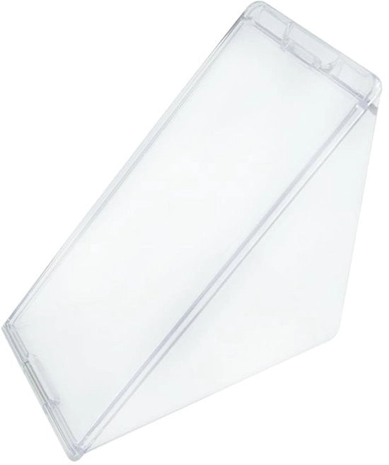 Porta sandwich a forma di triangolo - Scatola per sandwich riciclabile - Scatola per pranzo portatile - Contenitore per pasti ecosostenibile - Coperchio ermetico - Materiale di alta qualità per alimenti sicuro