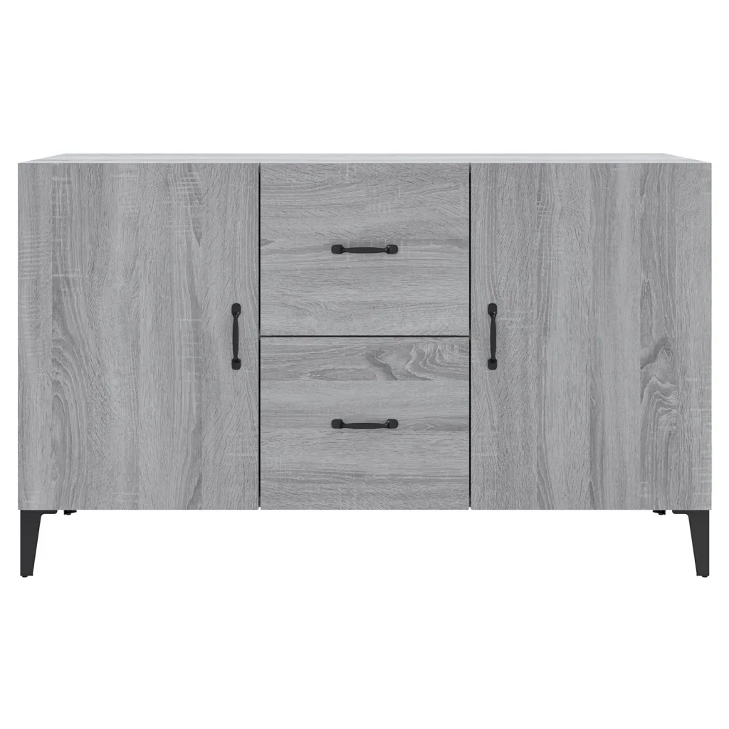 Credenza | Madia | Buffet da pranzo | Armadio da pranzo Grigio Sonoma 100x36x60 cm in Legno Multistrato