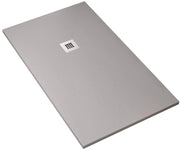 Piatto Doccia in Pietra 75x75 cm Bonussi Ardesia Everest Grigio Chiaro