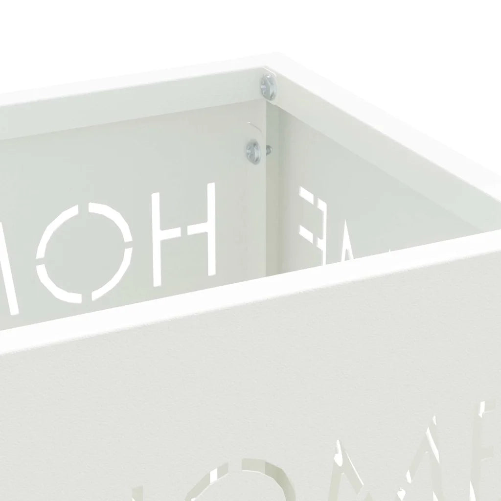Supporto per Ombrellone Bianco 15,5 x 15,5 x 49 cm Metallo CFW3814951