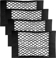 Pacco di 4 reti di sostegno elastica per auto, barca, caravan - 40 x 25 cm