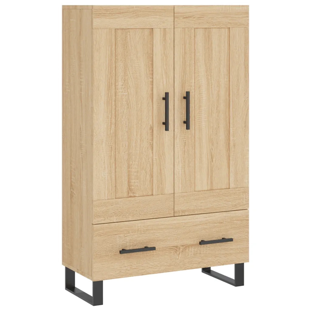Credenza-Buffet-Armadio da cucina Rovere Sonoma 69,5x31x115 cm in Legno Multistrato 867873