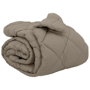 Piumone | Duvet Invernale Grigio chiaro 220 x 260 cm Microfibra