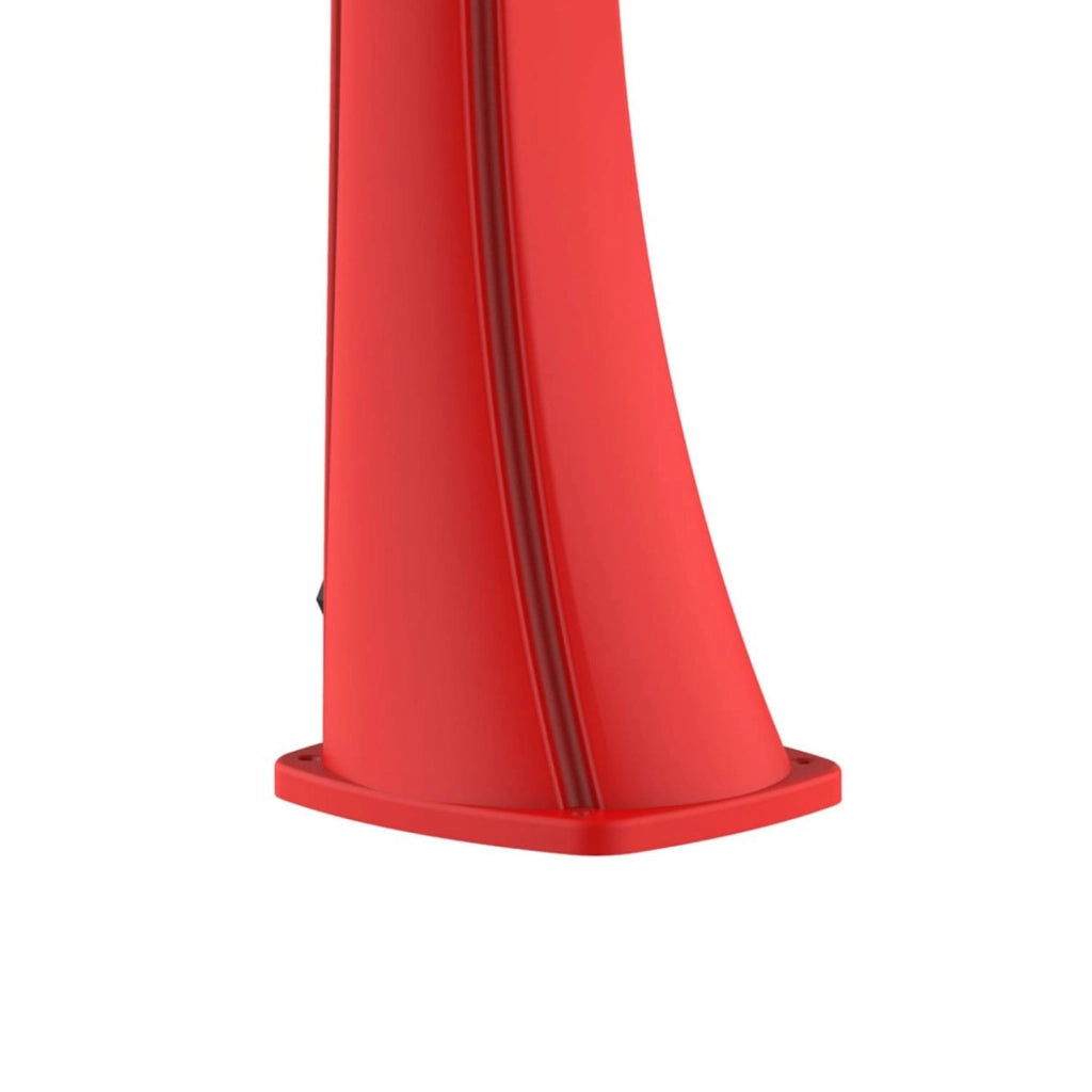 Sined Sole Xxl Doccia Solare Curva In Polietilene Con Lavapiedi Serbatoio Da 40 Lt Rossa Rubinetto Lavapiedi Accessori In Metallo Colore Nero