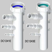ATTACCO LAVATRICE-CONDENSA CON GHIERA 11/2 x 40 - 1 pezzi - Idroweb