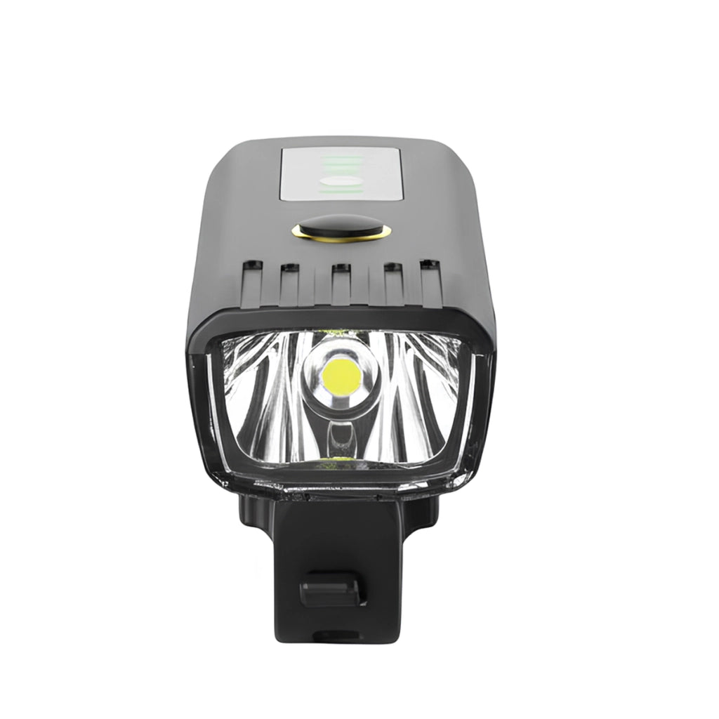 Faro per bicicletta LED 350 Lumen con sensore di luce ricaricabile Nero Avizar