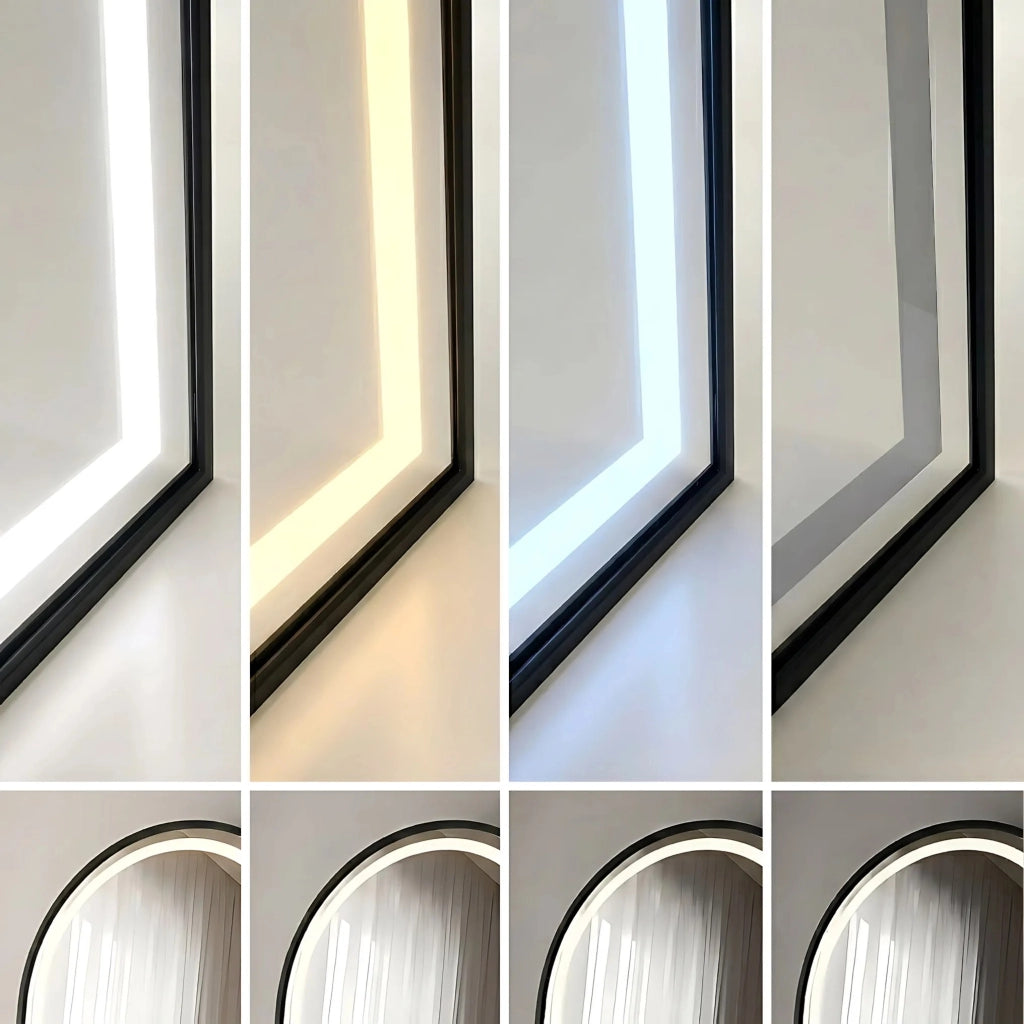 Specchio Led Orbit 60x170cm Black