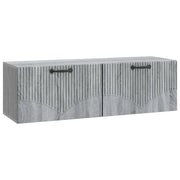 Mobile Porta TV da Muro Grigio Sonoma 98 x 31 x 30 cm