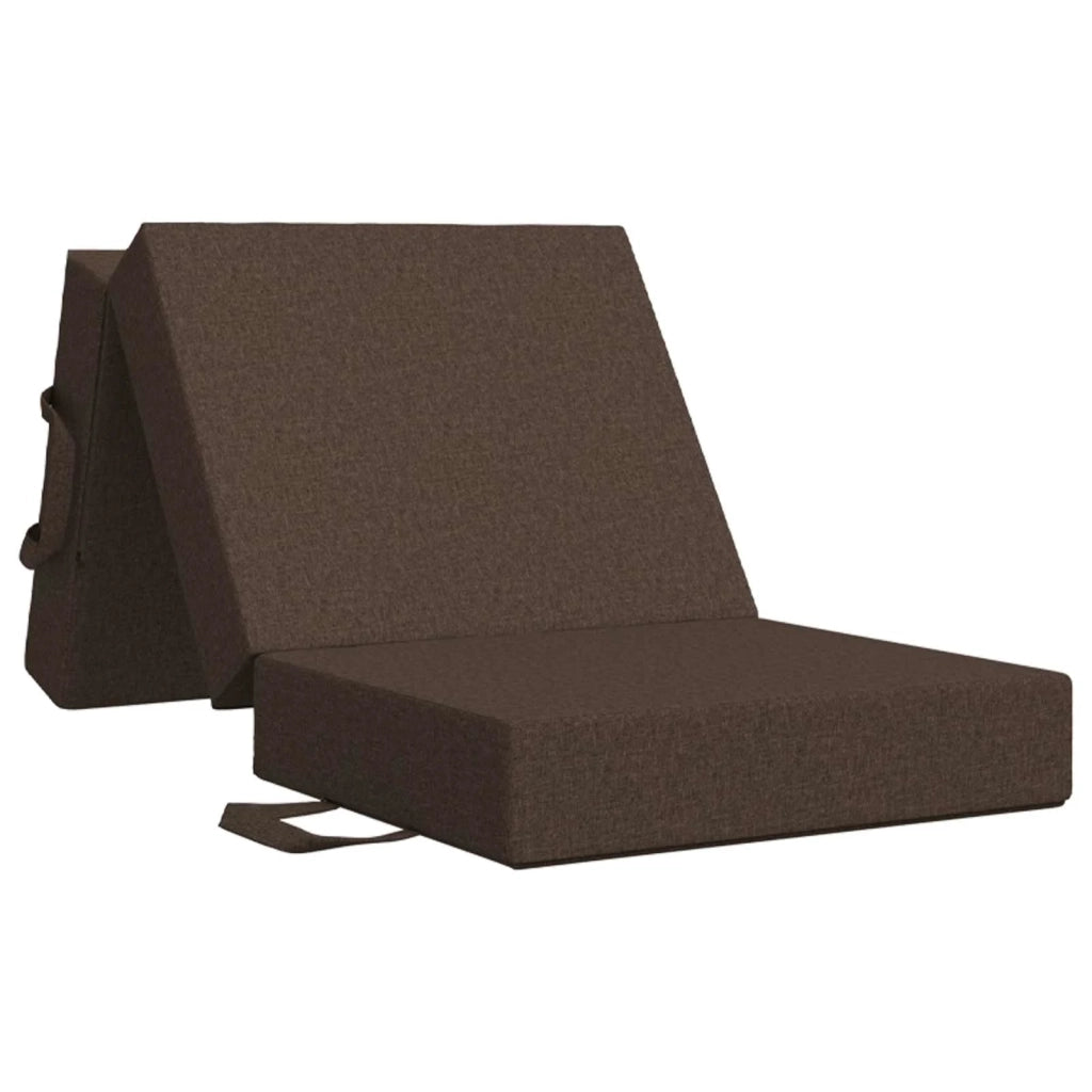 Divano Letto Pieghevole 75 x 63 x 45 cm Tortora 900140