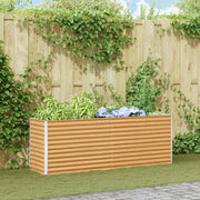 Letto rialzato da giardino 195 x 50 x 68 cm Acciaio zincato 42017353