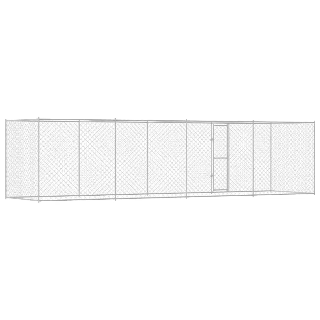 Gabbia per cani Argento 800 x 200 x 200 cm Acciaio zincato 3368311