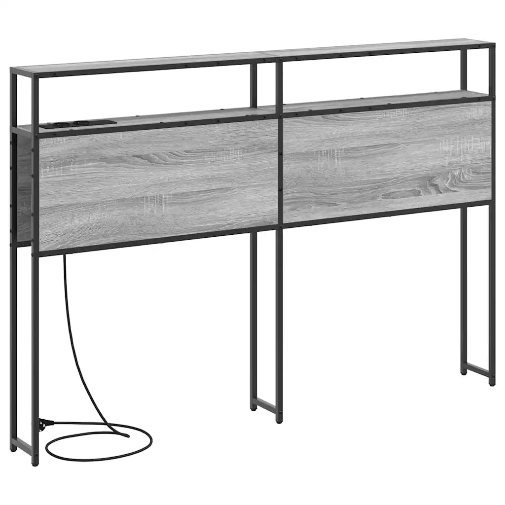 Testata contenitore Grigio sonoma Legno multistrato 859743
