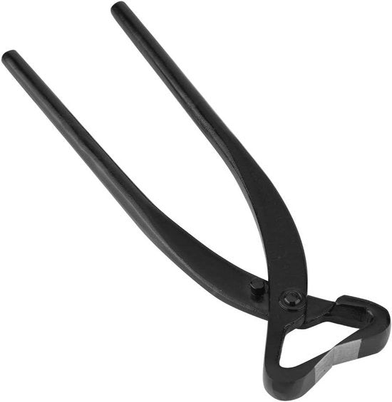 Bonsai tang professionale con lega di manganese, 210 mm, per appassionati di bonsai esperti.