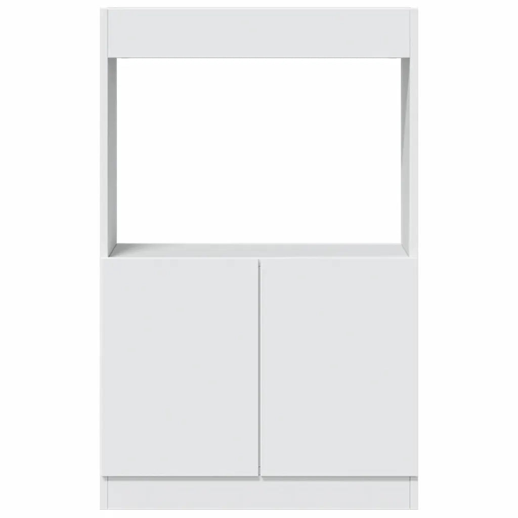 Credenza Bianca 63x33x100 cm in Truciolato 855097