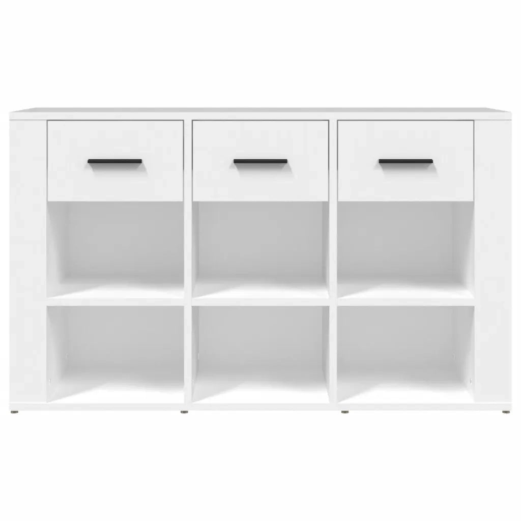 Credenza-Buffet-Armadio da cucina Bianca 100x30x59,5 cm in Legno Multistrato