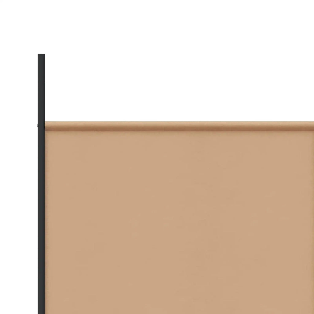 Divider Stanza a 2 Pannelli Beige 348 x 180 cm Tessuto 42039231