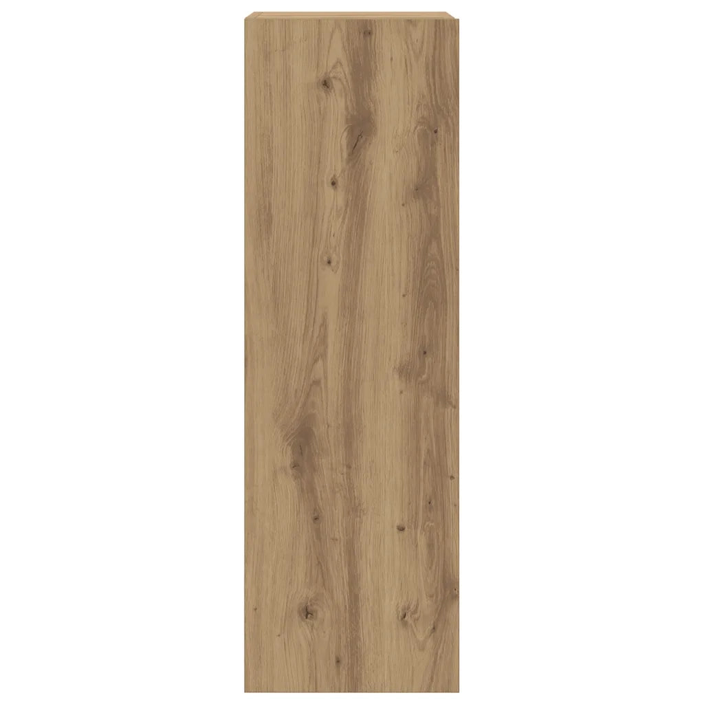 vidaXL Mobili TV a Parete 6 pz Rovere Artigianale Legno Multistrato