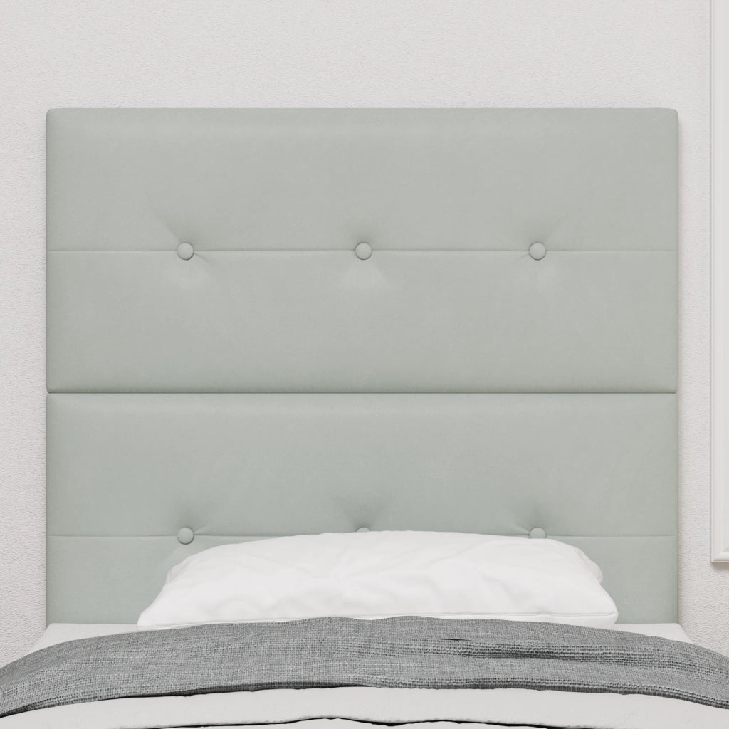 Luce per Testata LED Grigia 100 cm in Velluto