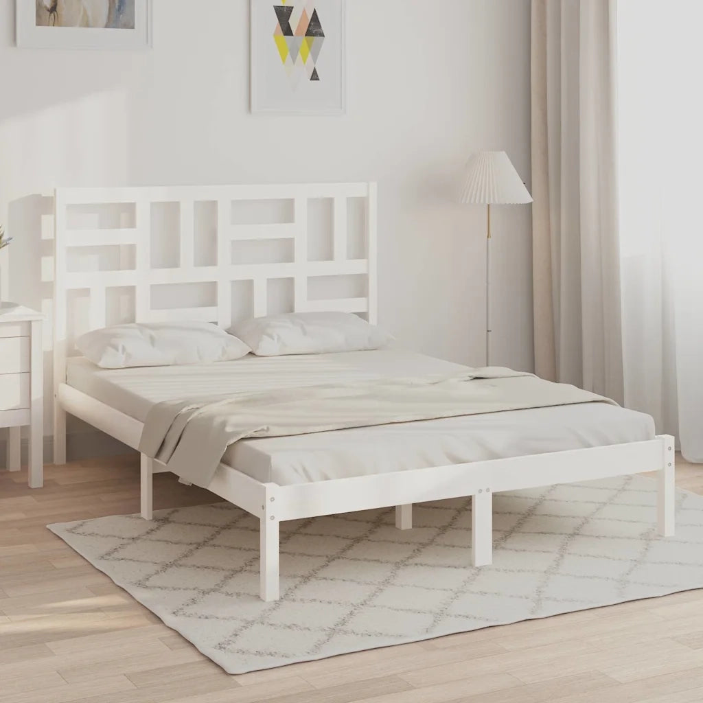 Giroletto Bianco in Legno Massello 140x200 cm cod mxl 64928