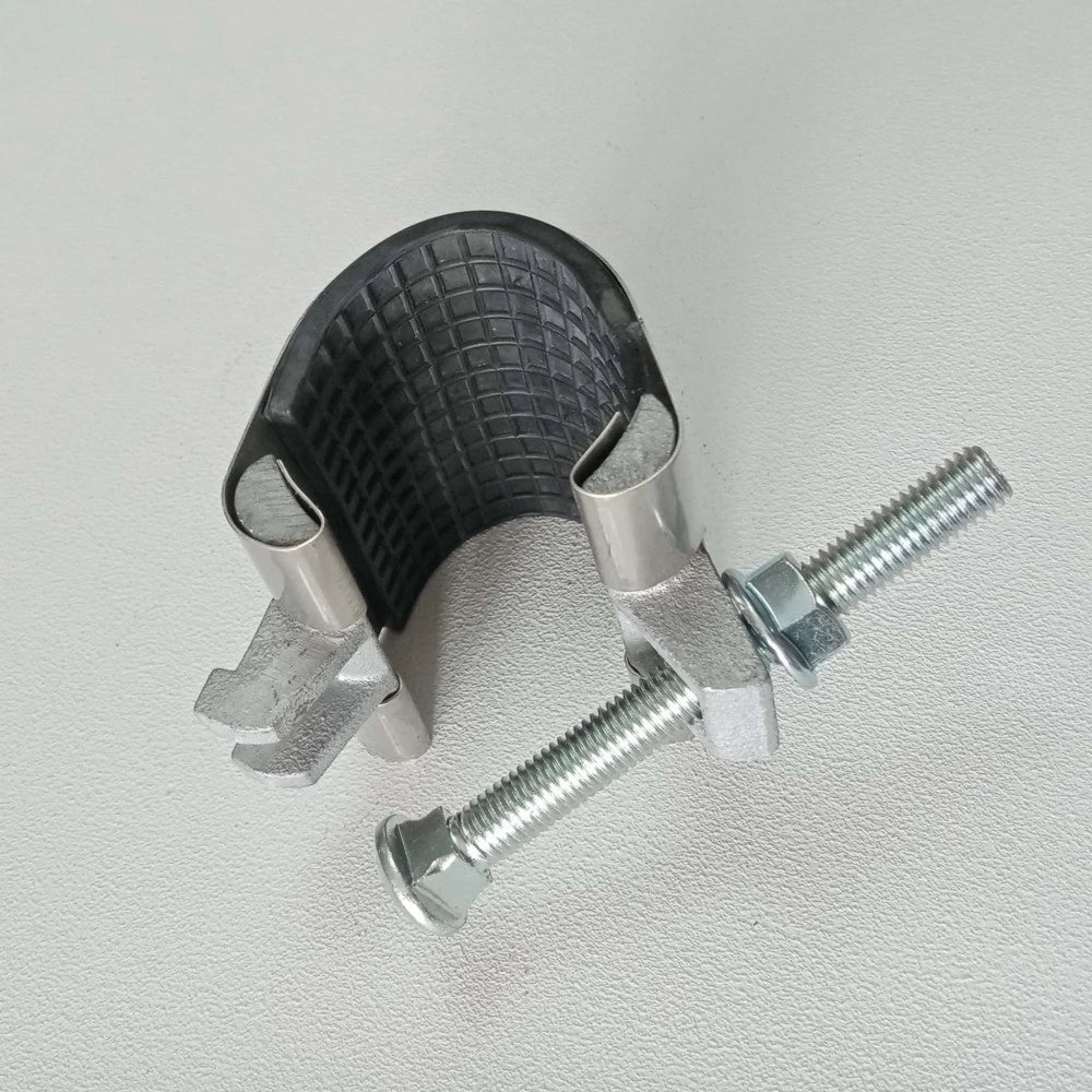 Collare di riparazione 87-93mm inox per tubi con un tirante