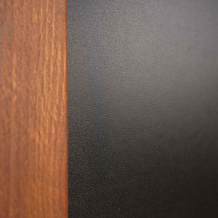 Lavagna con Cornice in Legno 80x120 cm in Legno Dark Wood