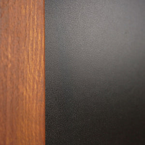 Lavagna con Cornice in Legno 60x80 cm in Legno Dark Wood