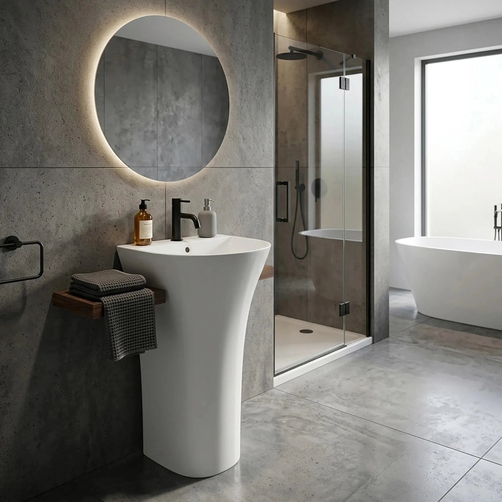 Lavabo Monolitico Rea Rita Slim