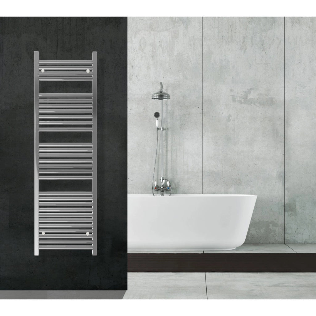 Scaldasalviette termoarredo 150x50 cromato interasse 45 cm idraulico