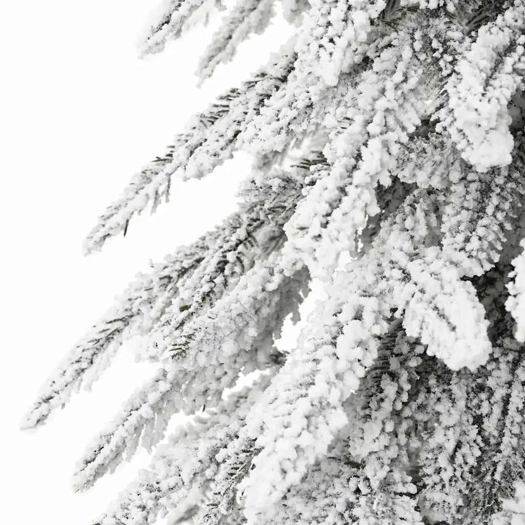 Albero di Natale con 300 LED Bianco 210 cm PE e Acciaio 3396238