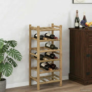 Portabottiglie Naturale 32,5 x 29,5 x 72 cm Bambù 42028071