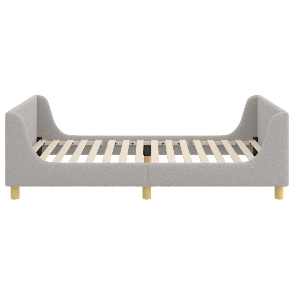 Struttura letto bambini con testata Grigio chiaro 90 x 200 cm 42010886
