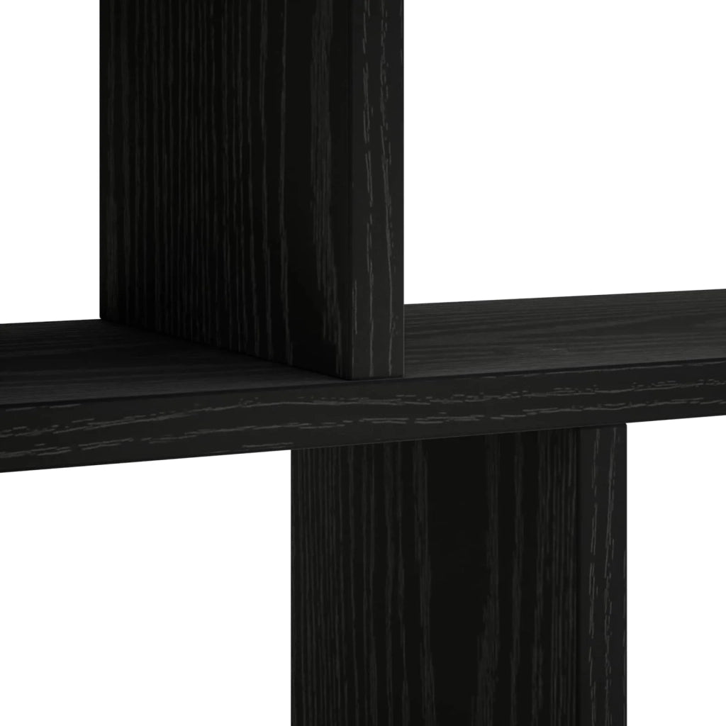 Scaffale da parete Rovere Nero 100 x 17 x 45.5 cm 8015113