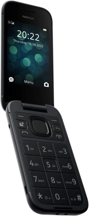 Hmd nokia 2660 flip 7,11 cm (2.8") 123 g nero telefono cellulare basico - 1GF011OPA1A01