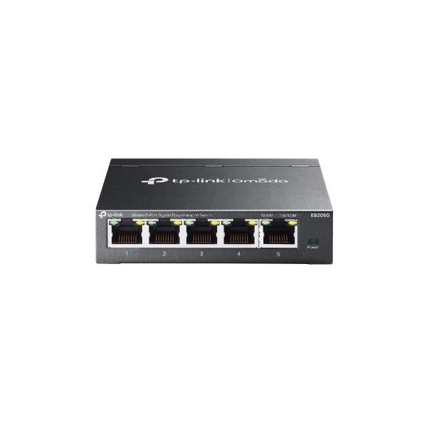 Tp-link omada es205g switch di rete gestito gigabit ethernet (10/100/1000) nero