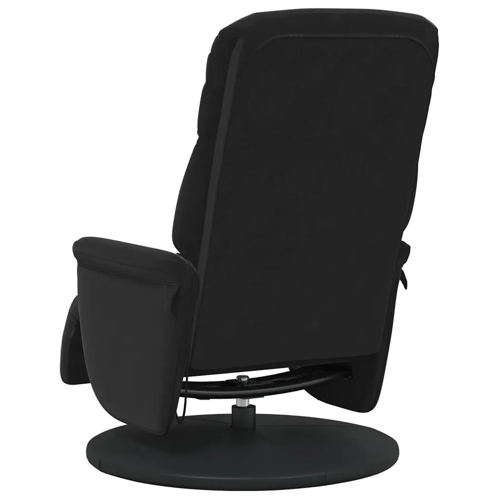 Divano Sedia-Poltrona Massaggiante Nero 91 x 71 x 105 cm Velluto
