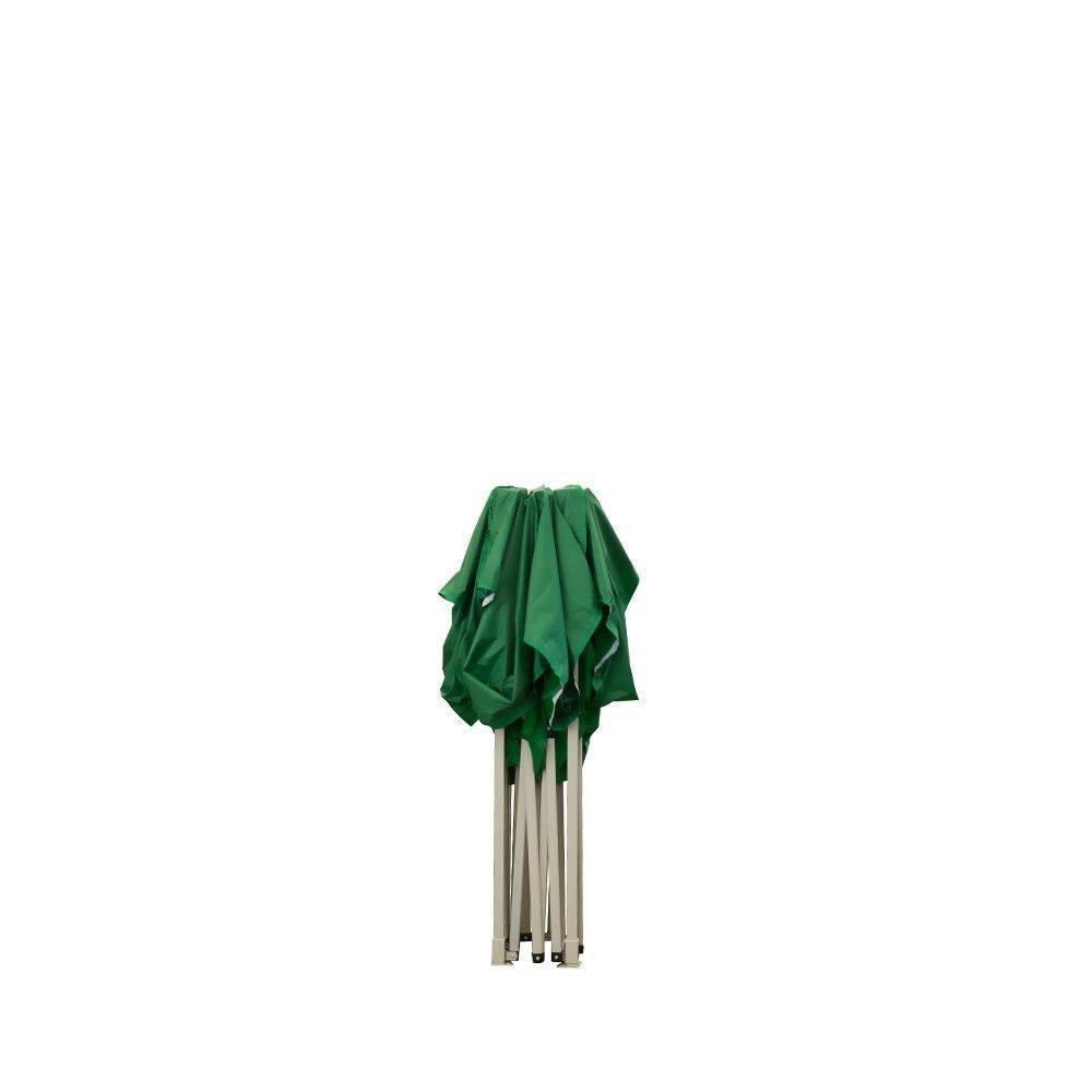 Gazebo Richiudibile Pieghevole 3x3m in Acciaio e PVC Impermeabile Verde