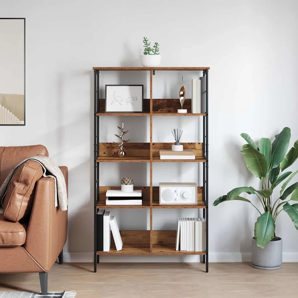 Libreria Legno vecchio 82 x 32 x 144,5 cm Legno multistrato 883986