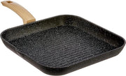 Griglia in Alluminio per Forno e Induzione 28 cm - Nero