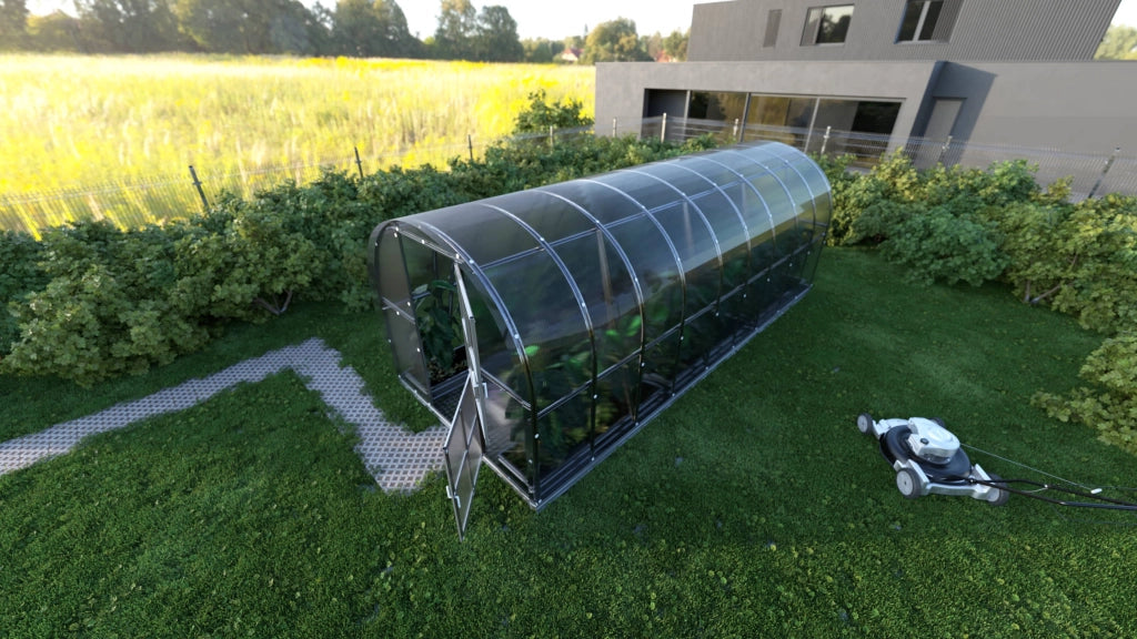 Serra da giardino KLASIKA ARCH 3 x 6 m (18 m²), 4 mm con rivestimento in policarbonato