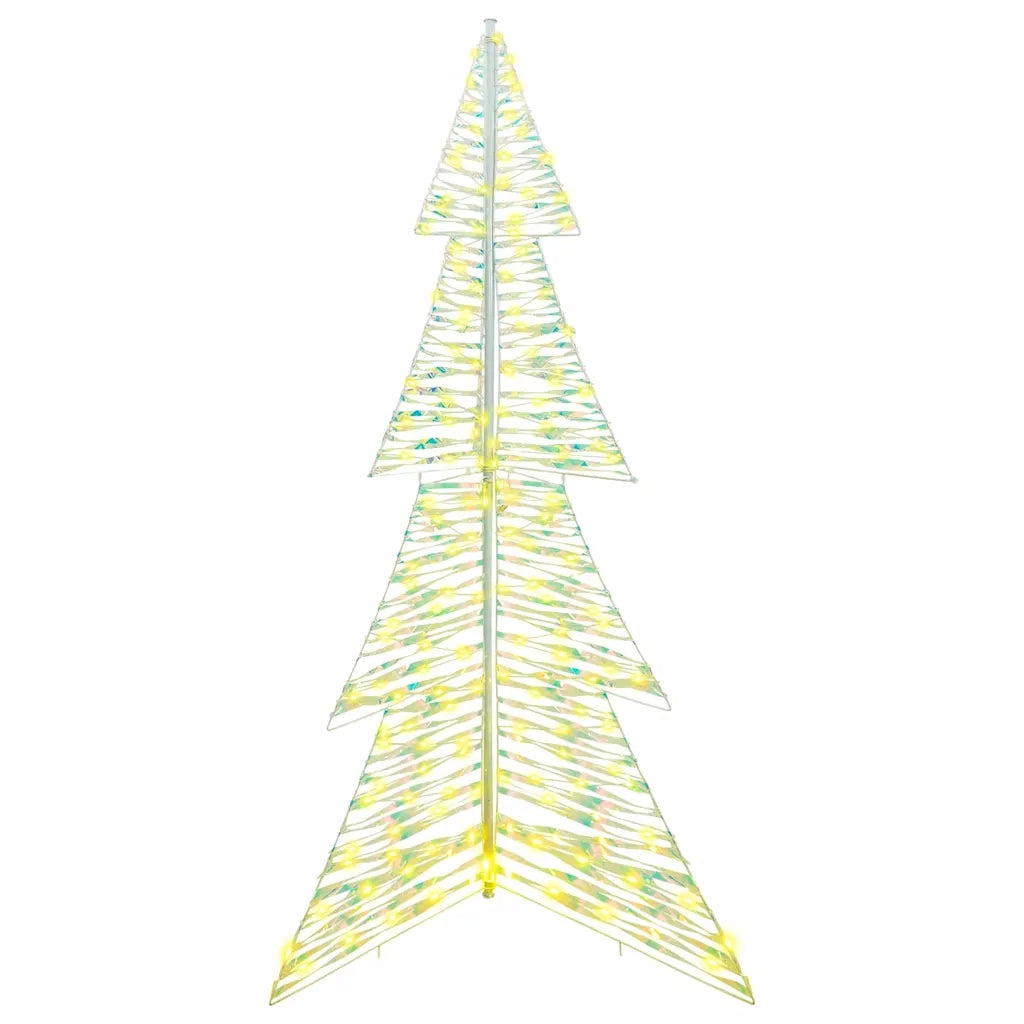 Albero di Natale con 240 LED Bianco caldo 180 cm PET 42019216